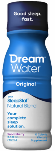 Dream Water® Snoozeberry Original Sleep and Relaxation Shot Perspective: front
