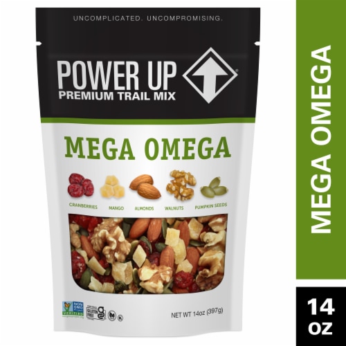 Gourmet Nut™ Power Up Mega Omega Trail Mix Perspective: front