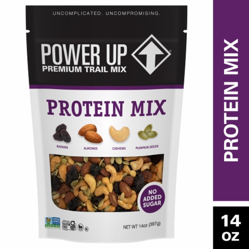 Gourmet Nut Power Up Protein Packed Trail Mix Perspective: front