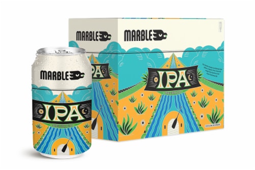 Marble Brewery IPA India Pale Ale Craft Beer Perspective: front