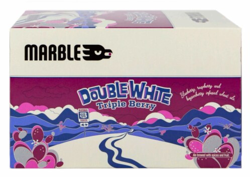 Marble Brewery Double White Triple Berry Ale Perspective: front