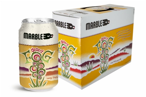 Marble Brewery Desert Fog Hazy IPA Craft Beer Perspective: front