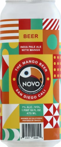 Novo Brazil Brewing Co. The Mango Beer Perspective: front