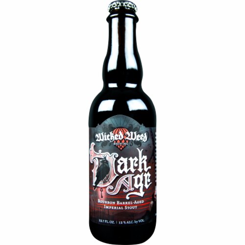 Wicked Weed Brewing Dark Age Stout Perspective: front