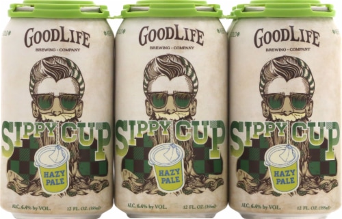 GoodLife Brewing Co. Sippy Cup Hazy Pale Beer Perspective: front
