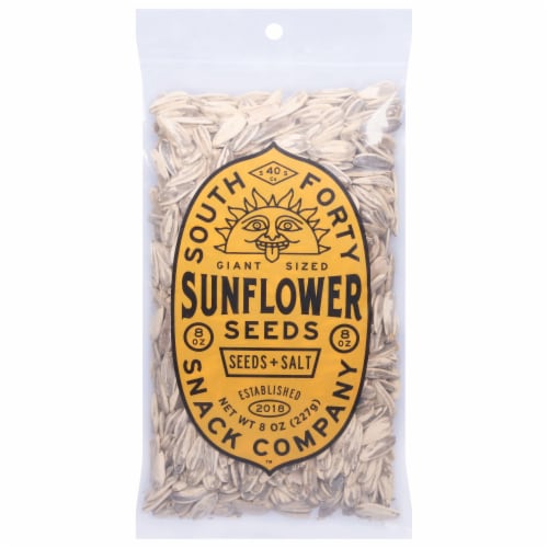 South 40 Snacks Giant Salted Sunflower Seeds Perspective: front