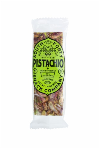 South 40 Snack Company™ Pistachio Nut Bars Perspective: front