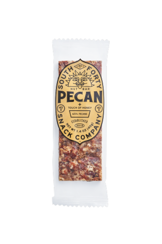 South 40 Snack Company™ Pecan Nut Bar Perspective: front