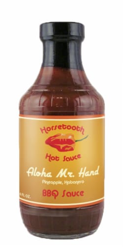 Horsetooth Hot Sauce Aloha Pineapple & Habanero BBQ Sauce Perspective: front
