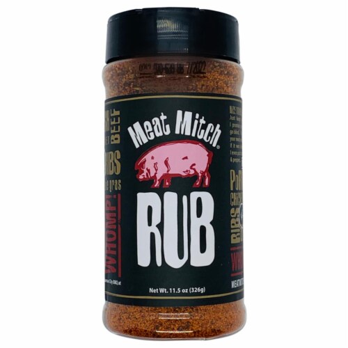 Meat Mitch 8068501 11.5 oz Whomp BBQ Rub Perspective: front