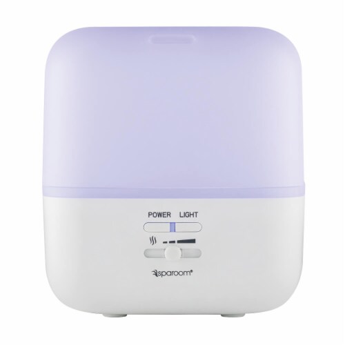 SpaRoom GuardianAir Essential Oil Diffuser - White Perspective: front