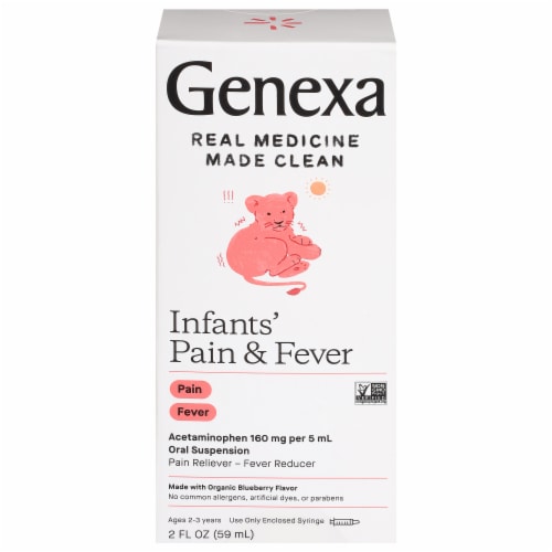 Genexa Infants Pain & Fever Relief and Reducer, 2 fl oz Harris Teeter
