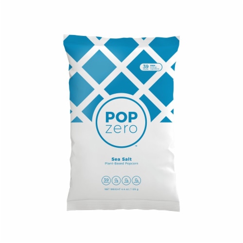 Pop Zero Sea Salt Popcorn Perspective: front