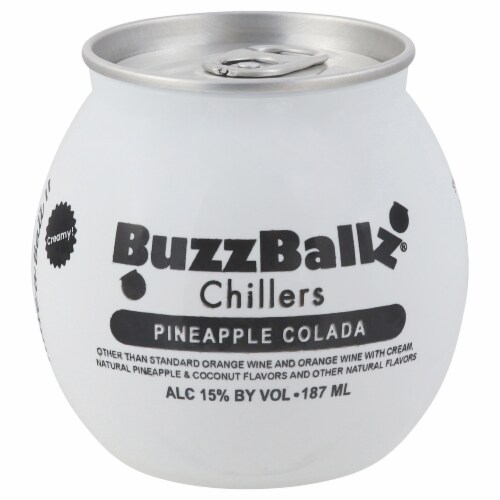 BuzzBallz Chillers Pineapple Colada Chiller Perspective: front