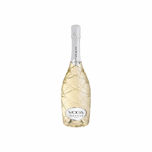 Voga Brut Glera Prosecco Italy Sparkling Wine Perspective: front