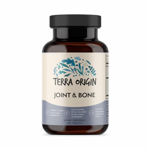 Terra Origin Healthy Joint & Bone Tablets Perspective: front