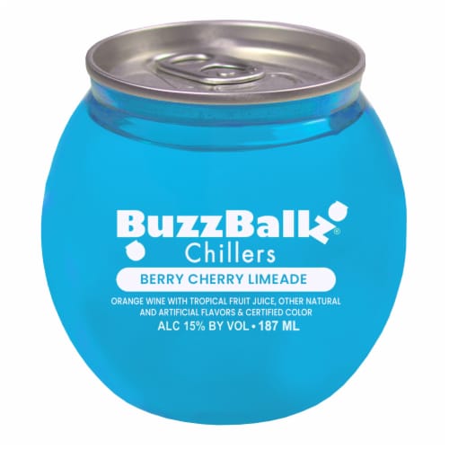 BuzzBallz Chillers Berry Cherry Limeade Perspective: front