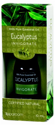 SpaRoom 100% Pure Essential Oil Eucalyptus Invigorate Perspective: front