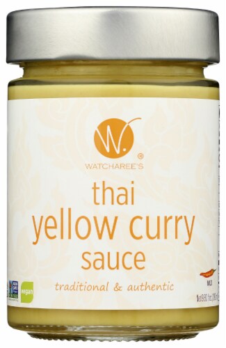Watcharee's® Thai Yellow Curry Sauce Perspective: front