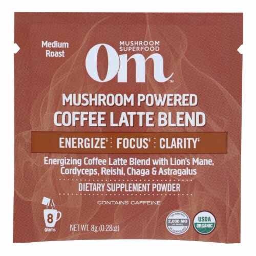 Om™ Coffee Ltte Mushroom Powder - 1 Each - 10 CT Perspective: front
