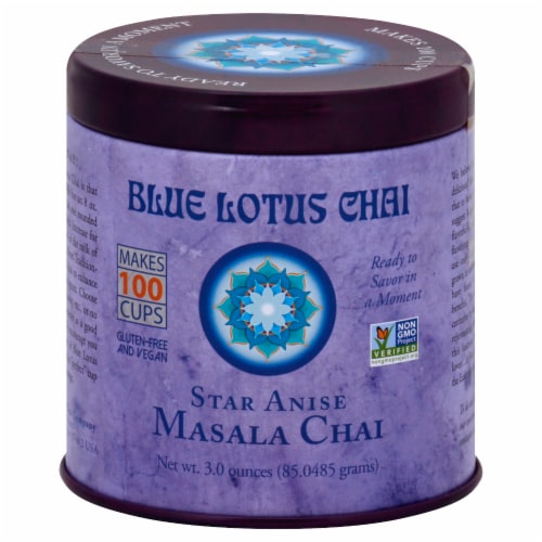 Blue Lotus Chai Tea - Organic Matcha Masala Chai - Makes