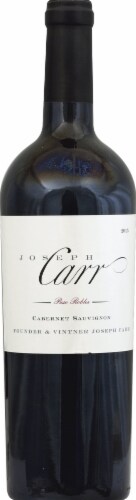 Joseph Carr Wine Cabernet Sauvignon Paso Robles Red Wine Perspective: front