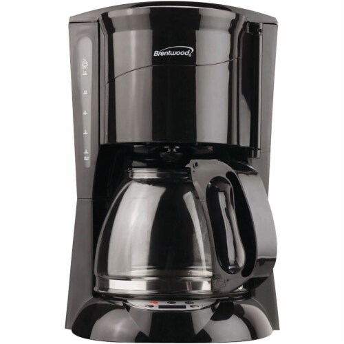Brentwood 12 Cups Automatic Coffee Maker Black (TS-218B) BTWTS218B Perspective: front