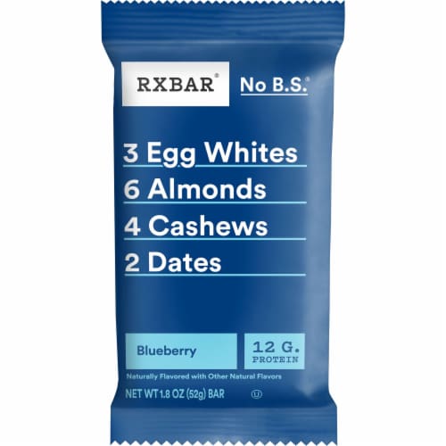 RXBAR® Blueberry Protein Bars Perspective: front