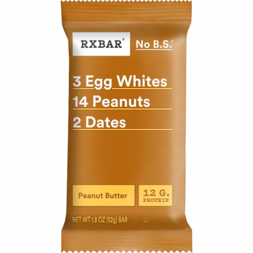RXBAR Peanut Butter Protein Bars Perspective: front