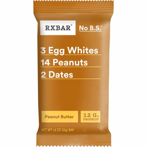 RXBAR® Peanut Butter Protein Bar Perspective: front