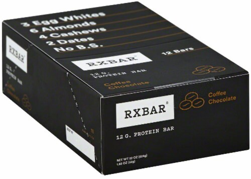 RXBAR Protein Coffee Chocolate Bar Perspective: front