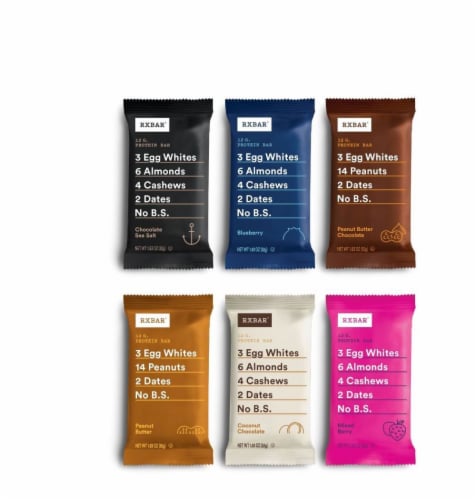 RXBAR Protein Bar, Variety Pack, 1.83 oz, 14 ct