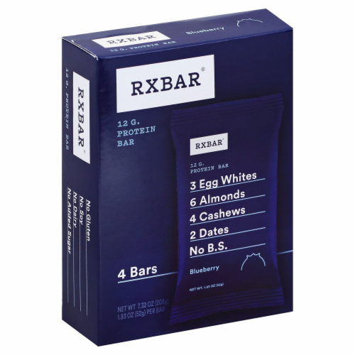 RXBAR Blueberry Protein Bar Perspective: front