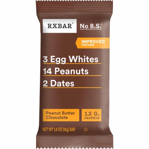 RXBAR Peanut Butter Chocolate Protein Bar Perspective: front