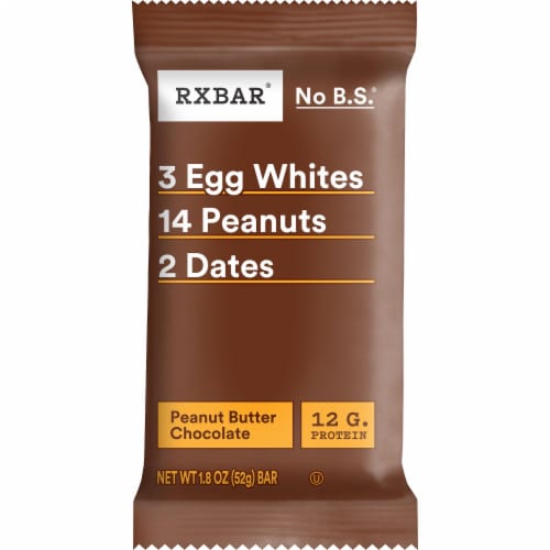 RXBAR Peanut Butter Chocolate Protein Bar Perspective: front