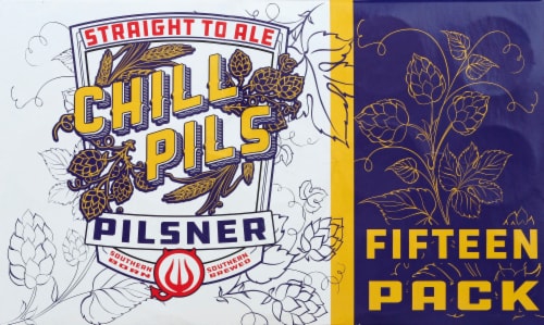 Straight To Ale Chill Pils Pilsner Beer Perspective: front