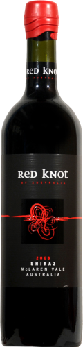 Red Knot Shiraz Australian Red Wine Perspective: front
