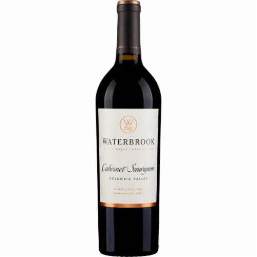 Waterbrook Cabernet Sauvignon Washington Red Wine Perspective: front