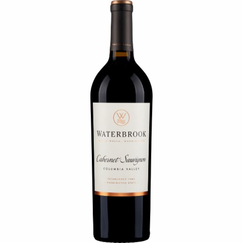 Waterbrook Cabernet Sauvignon Washington Red Wine Perspective: front