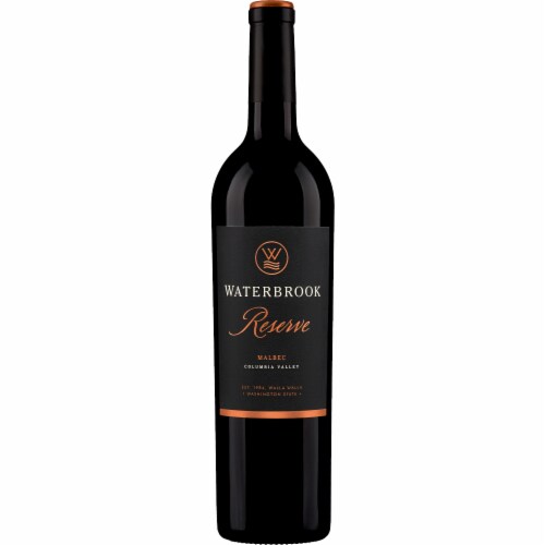 Waterbrook Reserve Malbec Red Wine Perspective: front