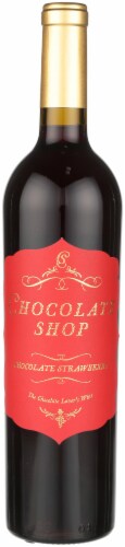 Chocolate Shop Chocolate Strawberry Wine Perspective: front