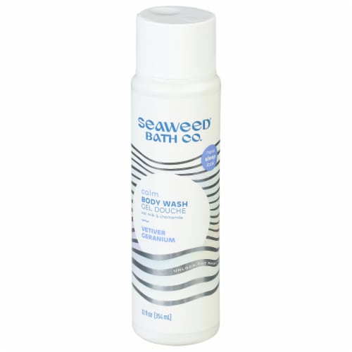 The Seaweed Bath Co.® Calm Sleep Restoring Body Wash with Oatmilk & Chamomile Perspective: front