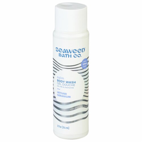 The Seaweed Bath Co.® Calm Sleep Restoring Body Wash with Oatmilk & Chamomile Perspective: front