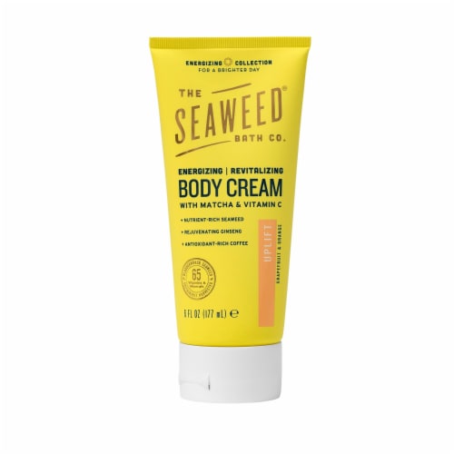 The Seaweed Bath Co. Energizing Matcha & Vitamin C Body Cream Perspective: front