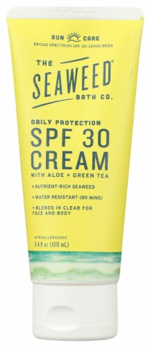 The Seaweed Bath Co.® Dailt Protection SPF 30 Sunscreen Perspective: front