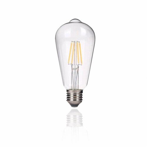 Vintage Style 40 Watt Equivalent Warm White ST64 Dimmable LED Light Bulb 4 Gerbes Super Markets