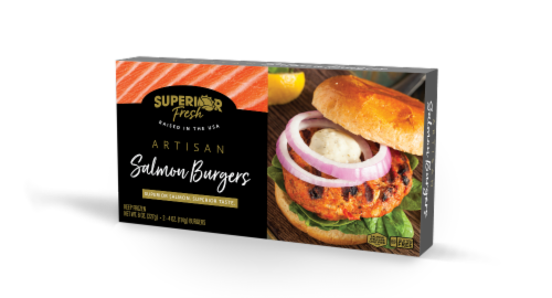 Artisan Salmon Burgers — Superior Fresh