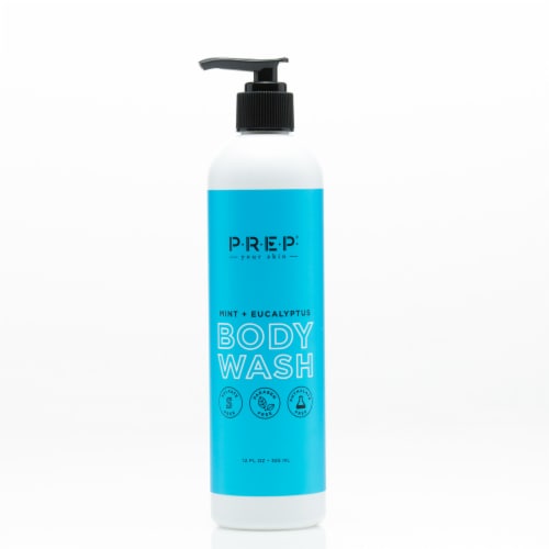 PREP Your Skin Mint + Eucalyptus Body Wash Perspective: front