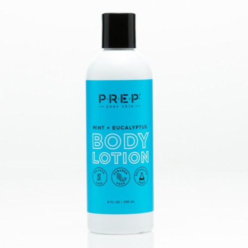 PREP Your Skin Mint & Eucalyptus Body Lotion Perspective: front