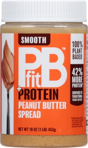 BetterBody Foods PB Fit™ + Protein Peanut Butter Spread Perspective: front